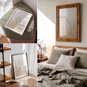 Decorative poster Ears of grain