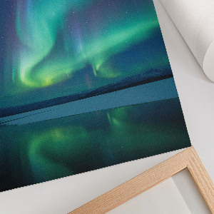 Poster featuring the Northern Lights