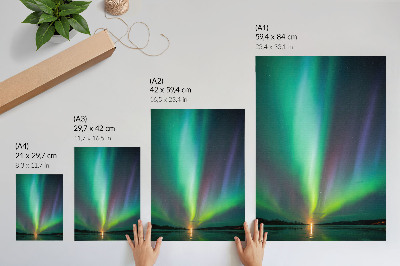 Wall art Northern lights