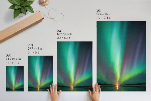 Wall art Northern lights