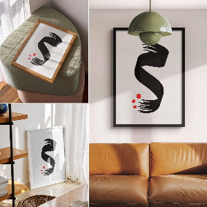 Poster Geometric elegance