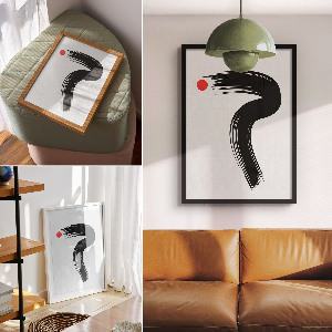 Wall art Minimalism of dynamics