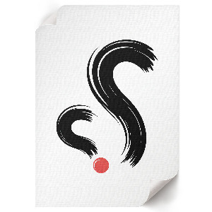 Wall print Modern abstraction