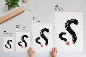 Modern abstract wall print