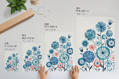 Decorative poster Floral arrangement