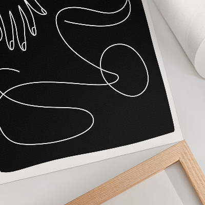 Wall print Abstract lines