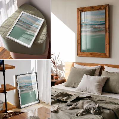 Decorative poster A peaceful landscape