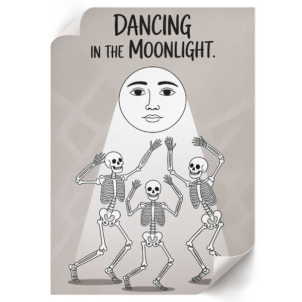 Poster Dancing in the moonlight