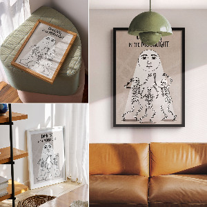 Poster Dancing in the moonlight