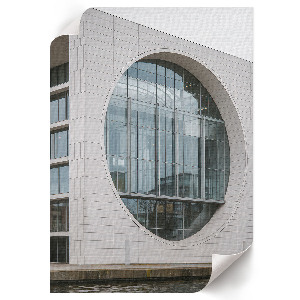 Wall art featuring modern architecture