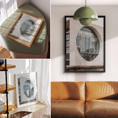 Wall art Modern architecture