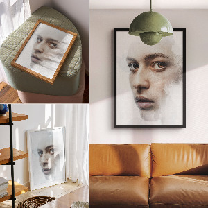 Decorative poster titled 