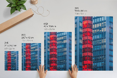 Poster Red Tower