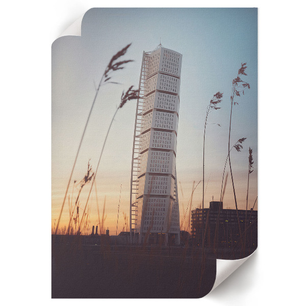 Modern skyscraper wall print