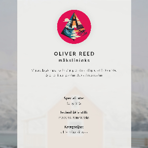 Poster Winter landscape