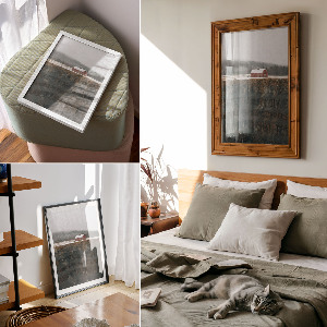 Poster Winter landscape