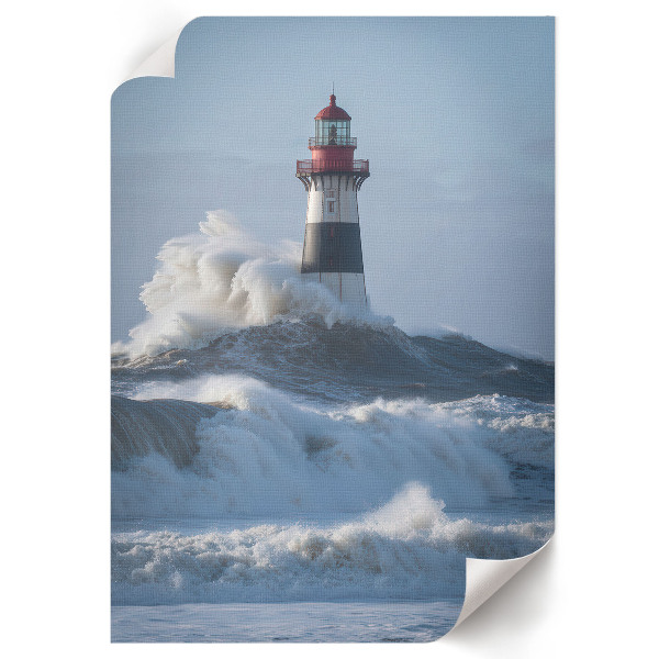 Wall print The power of the ocean