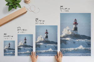 Wall print The power of the ocean