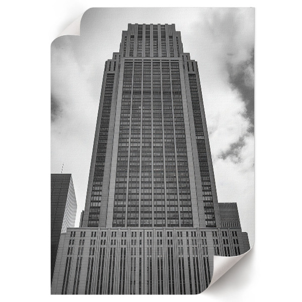 Poster of a tall building