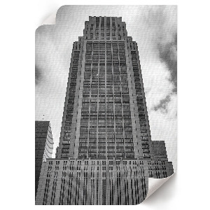 Poster of a tall building
