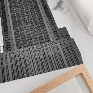 Poster of a tall building