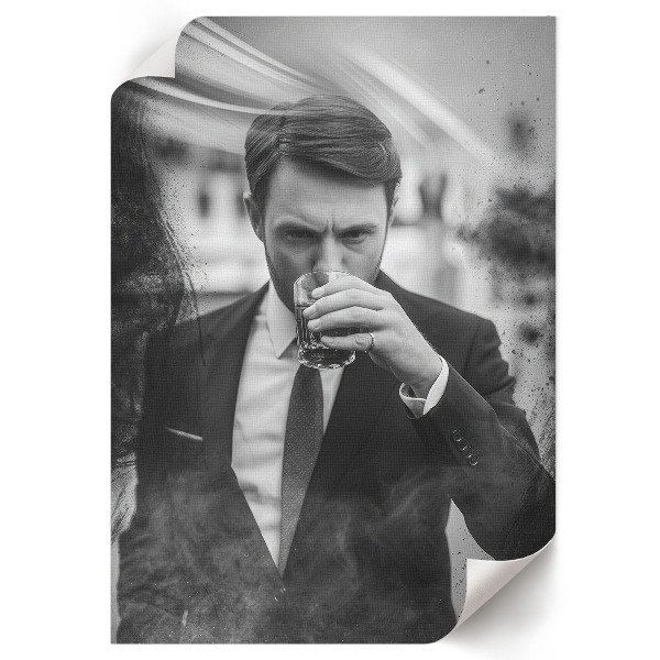 Wall art Mysterious Gentleman