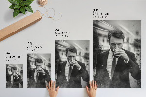 Wall art Mysterious Gentleman