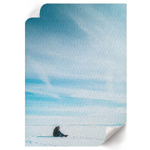 Winter landscape wall art