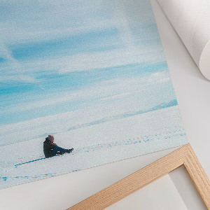 Winter landscape wall art