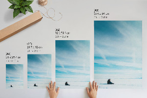 Winter landscape wall art