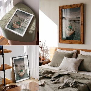 Art print A quiet bay