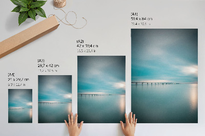 Wall print Water bridge