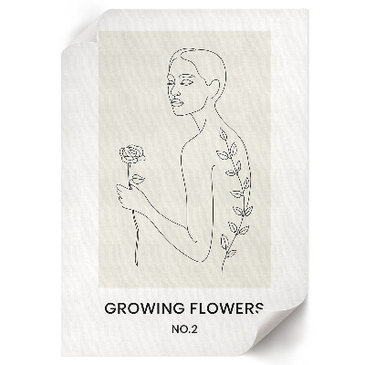Art print Plant graphics