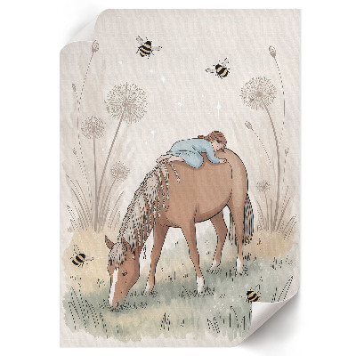 Wall art Drawing of a horse