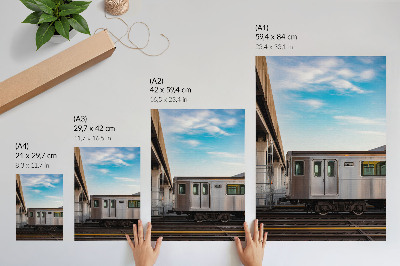 Wall print City landscape