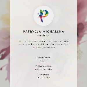 Decorative poster featuring a colorful explosion design