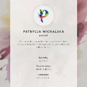 Decorative poster featuring a colorful explosion design