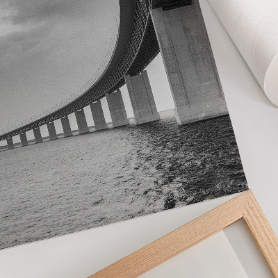 Wall art Minimalist bridge