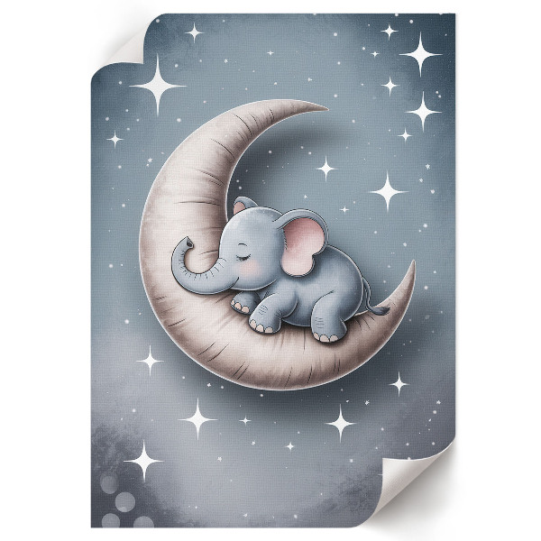 Poster The Elephant and the Moon