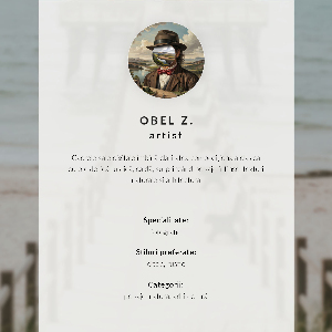 Art print Rustic idyll