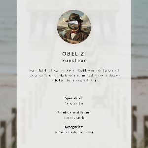 Art print Rustic idyll