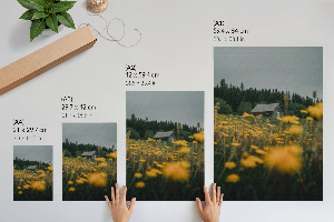 Art print Rustic idyll