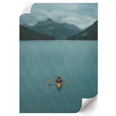 Wall art Kayak on the lake