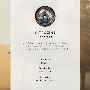 Decorative poster A peaceful landscape