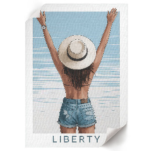 Wall art Freedom vacation