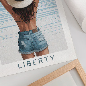 Wall art Freedom vacation