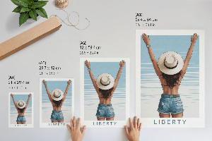 Wall art Freedom vacation