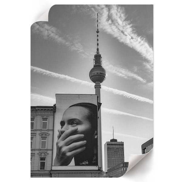 Wall print City billboard