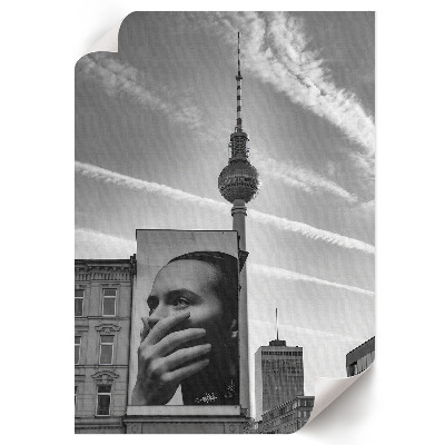 Wall print City billboard