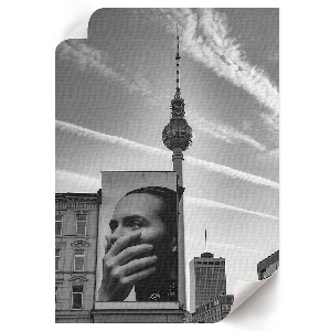 Wall print City billboard